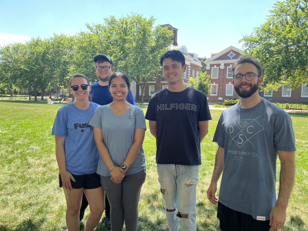 Photo of team members on BioGSA field day.